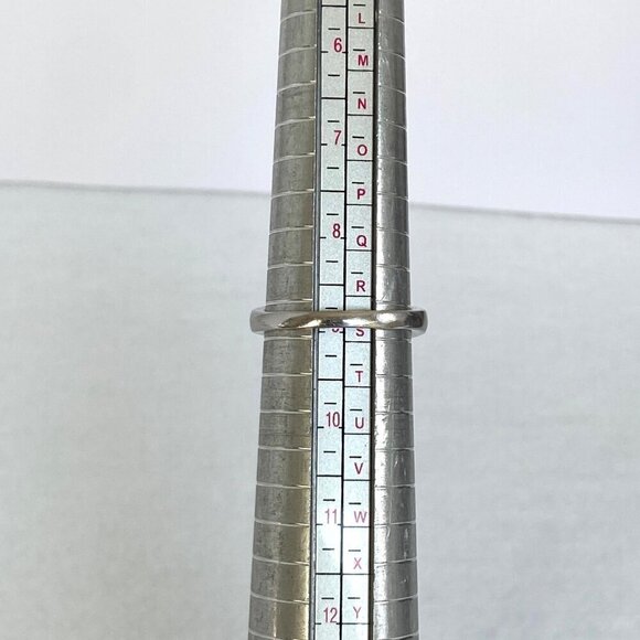 Sterling Silver 925 STS Multi Gemstone Amethyst & Garnet Statement Ring Sz 9 - Picture 9 of 16